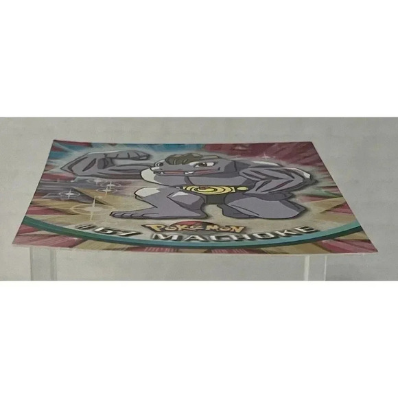 Machoke #67 Topps Foil Series 1 Pokemon NM Vintage TV Animation Edition 1999 - Picture 14 of 15